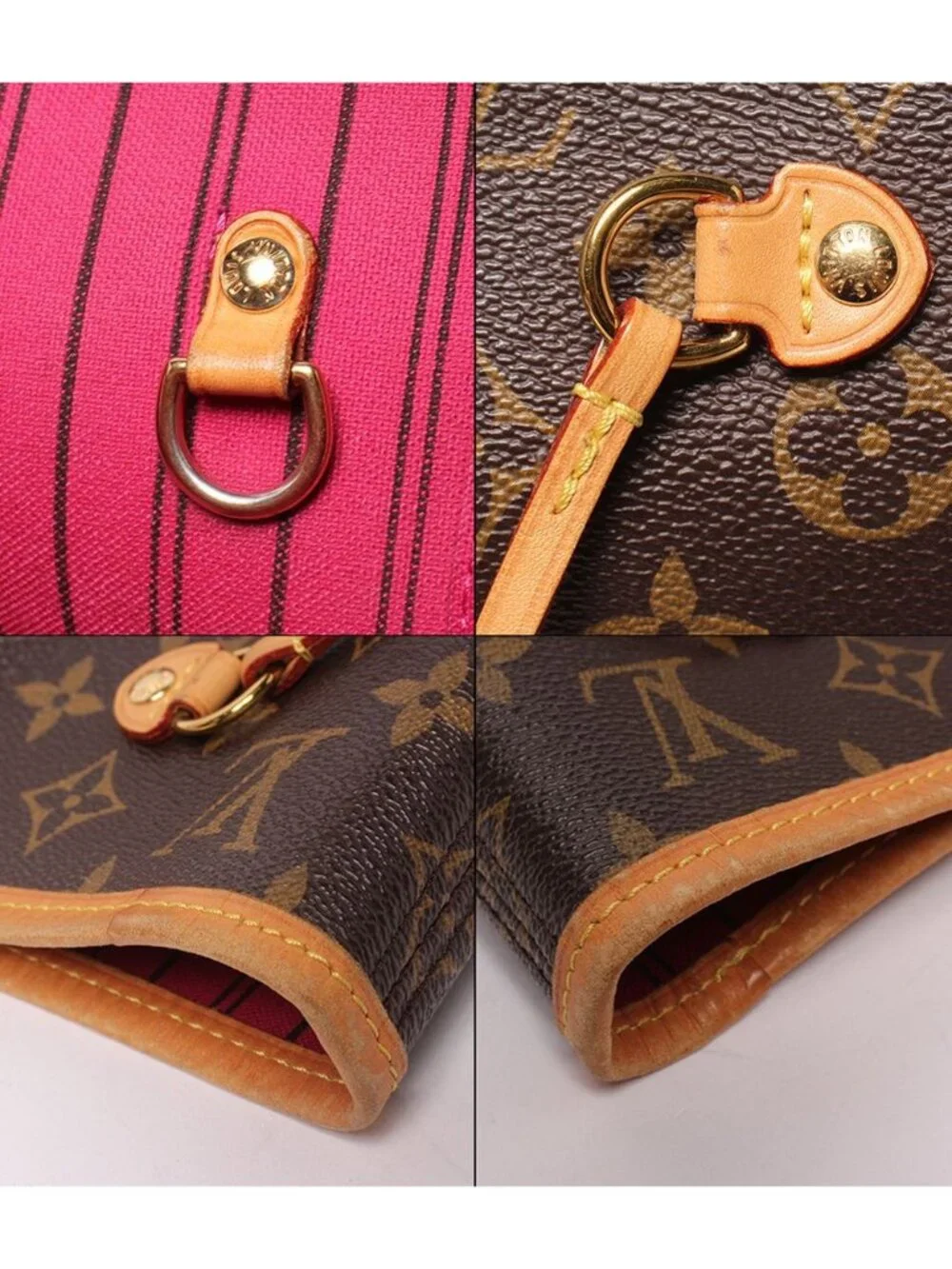 Louis Vuitton Tote Shoulder Bag Neverfull MM Monogram